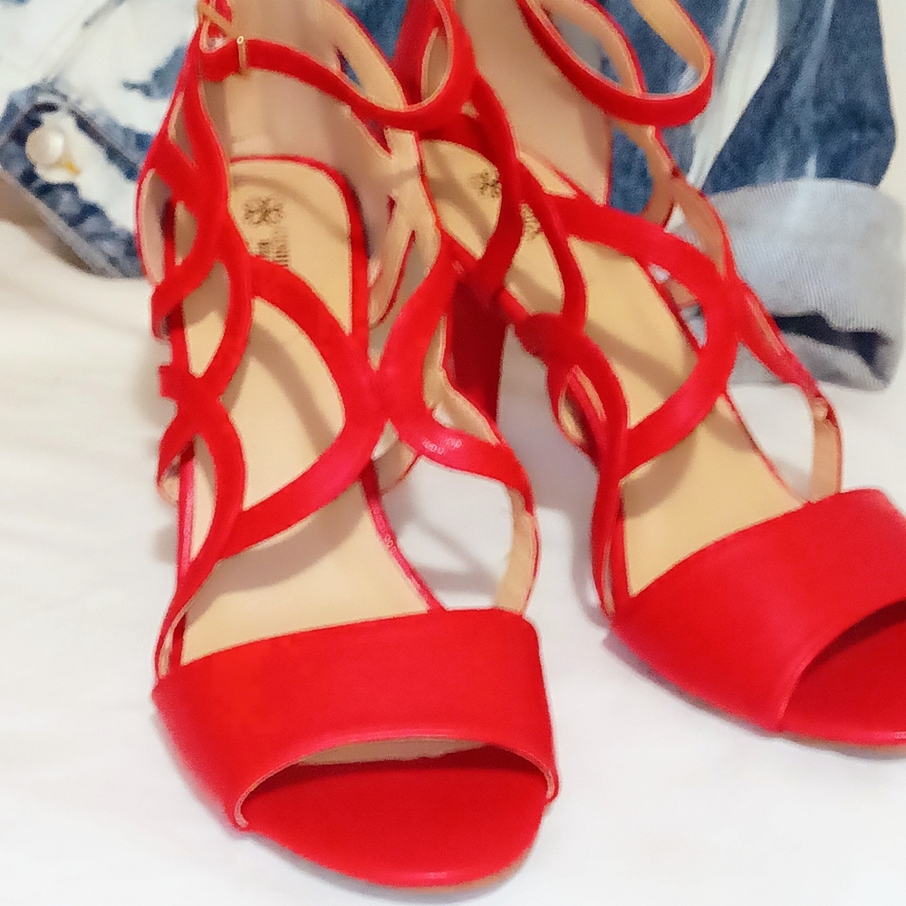 Women's Caged Stiletto by Avon